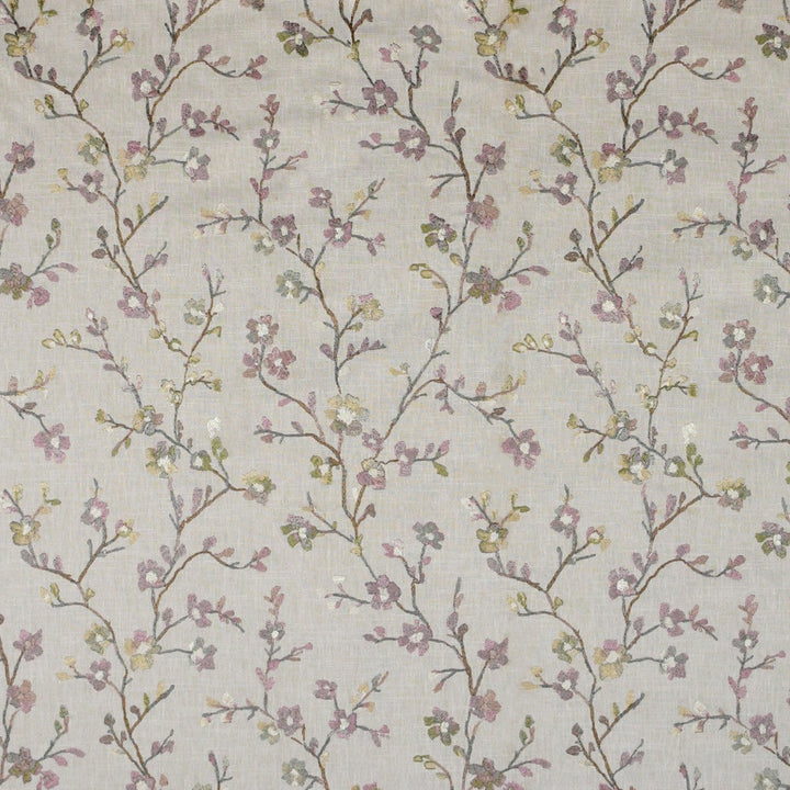 S4900 Wisteria by Greenhouse Designer Fabric 58% Cotton, 42% Polyester W/ 100% Rayon Embroidery India 6,000 </p><p>Repeat: 17.5" H, 18.5" V 55" - Swanky Fabrics -