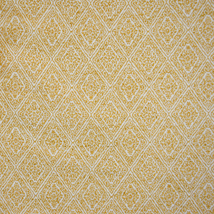 S4902 Gold by Greenhouse Designer Fabric S71: Spring 58% Polyester, 42% Cotton India 34,000 double rubs </p><p>Repeat: 2.75" H, 4.25" V 54" - Swanky Fabrics -