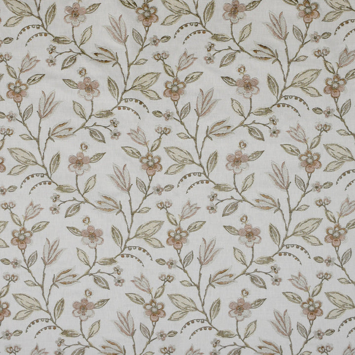 S4913 Bloom by Greenhouse Designer Fabric S71: Spring 58% Cotton, 42% Polyester W/ 100% Rayon Embroidery India 9,000 double rubs </p><p>Repeat: 13.125" H, 12.5" V 54" - Swanky Fabrics -