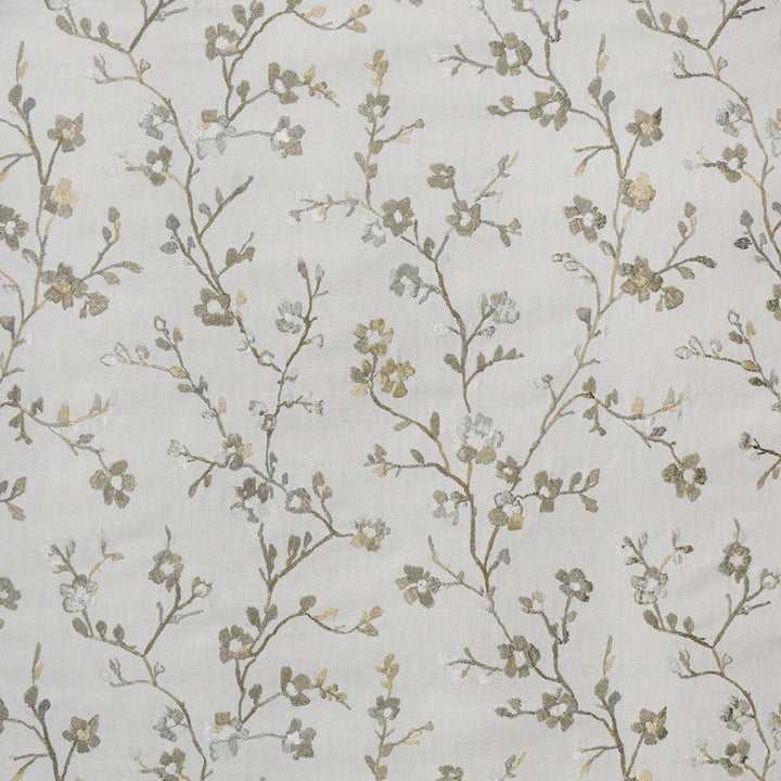 S4956 Linen by Greenhouse Designer Fabric S72: Fawn 58% Cotton, 42% Polyester W/ 100% Rayon Embroidery India 6,000 double rubs </p><p>Repeat: 17.5" H, 18.5" V 55" - Swanky Fabrics -
