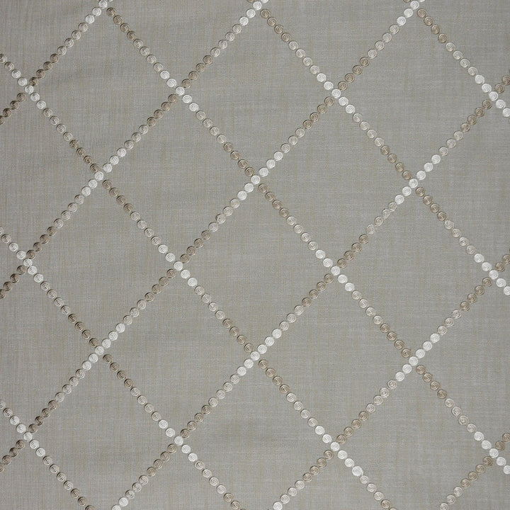 S4975 Flax by Greenhouse Designer Fabric 54% Cotton, 46% Polyester W/ 100% Rayon Embroidery India 9,000 </p><p>Repeat: 6.875" H, 7.625" V 59" - Swanky Fabrics -