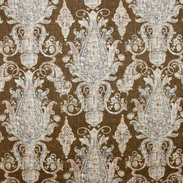 S4987 Oak by Greenhouse Designer Fabric S72: Fawn 55% Linen, 45% Rayon USA 24,000 double rubs Soil & Stain Repellent </p><p>Repeat: 27" H, 25.5" V 54" - Swanky Fabrics -