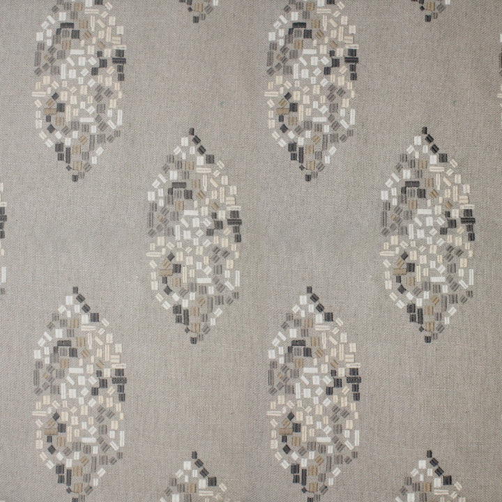 S5033 Glacier by Greenhouse Designer Fabric S73: Onyx 36% Polyester, 26% Cotton, 22% Viscose, 16% Linen China 40,000 double rubs </p><p>Repeat: 8.5" H, 11.75" V 56" - Swanky Fabrics -