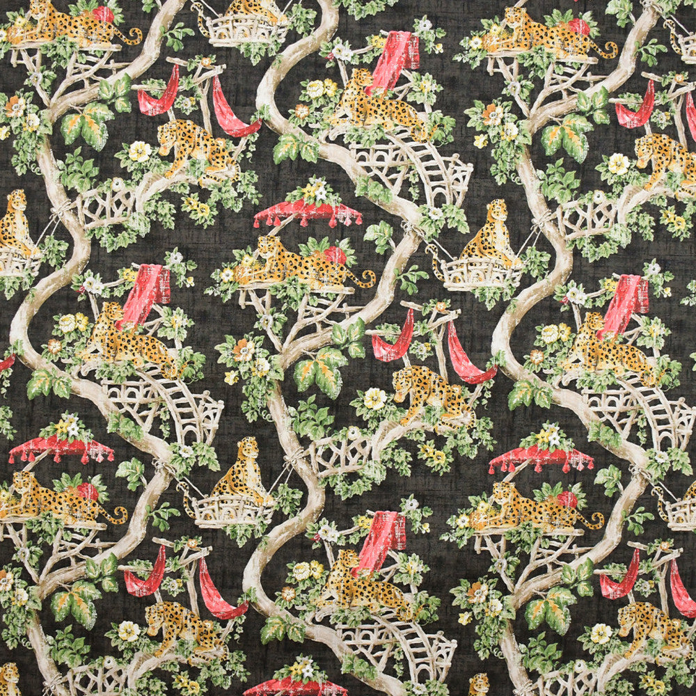 S5056 Caraway by Greenhouse Designer Fabric 100% Cotton Peru 20,000 </p><p>Repeat: 13.5" H, 27" V 54" - Swanky Fabrics -