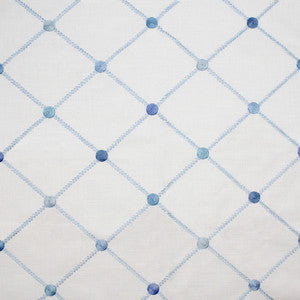 Greenhouse Fabric S5073 Porcelain Blue