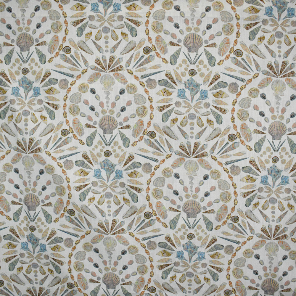S5080 Shell by Greenhouse Designer Fabric M11: Memos by Color 90% Cotton, 10% Linen Pakistan 12,000 double rubs </p><p>Repeat: 18" H, 18" V 54" - Swanky Fabrics -