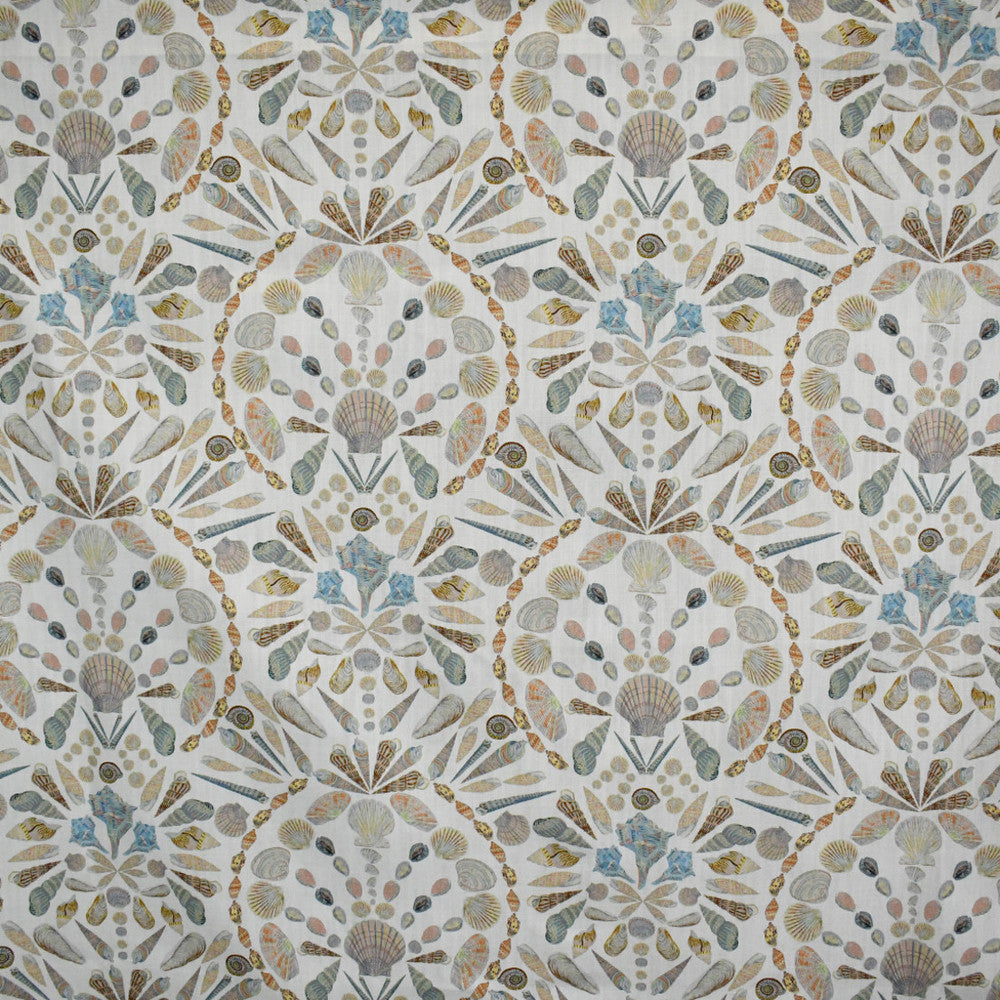 S5080 Shell by Greenhouse Designer Fabric 90% Cotton, 10% Linen Pakistan 12,000 </p><p>Repeat: 18" H, 18" V 54" - Swanky Fabrics -