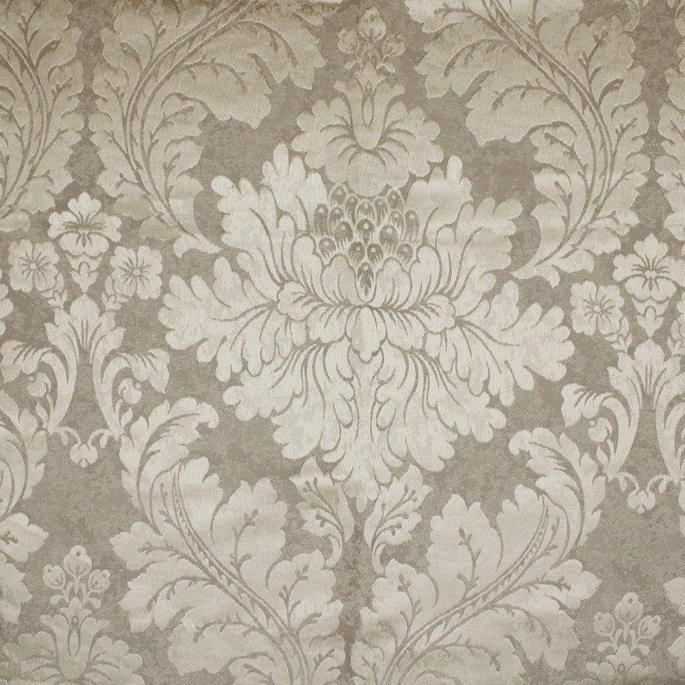 S5158 Platinum by Greenhouse Designer Fabric M11: Memos by Color 66% Polyester, 34% Cotton India 45,000 double rubs </p><p>Repeat: 13.5" H, 27" V 55" - Swanky Fabrics -