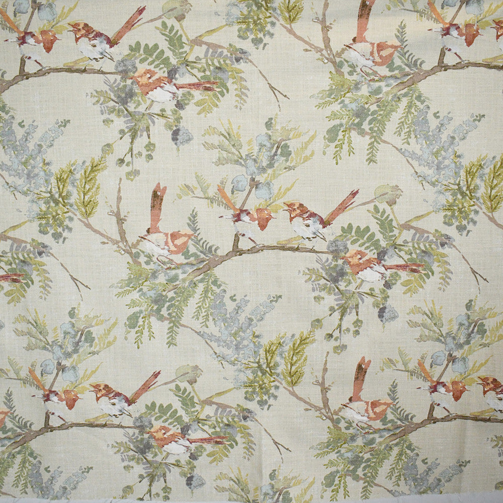 S5174 Linen by Greenhouse Designer Fabric 100% Cotton India 30,000 </p><p>Repeat: 27.25" H, 25.75" V 57" - Swanky Fabrics -