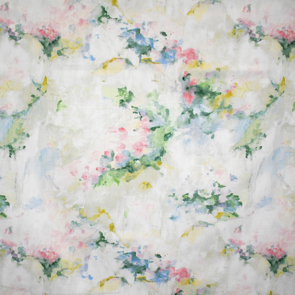 S5181 Spring by Greenhouse Designer Fabric 100% Cotton India 33,000 </p><p>Repeat: 26" H, 25" V 57" - Swanky Fabrics -