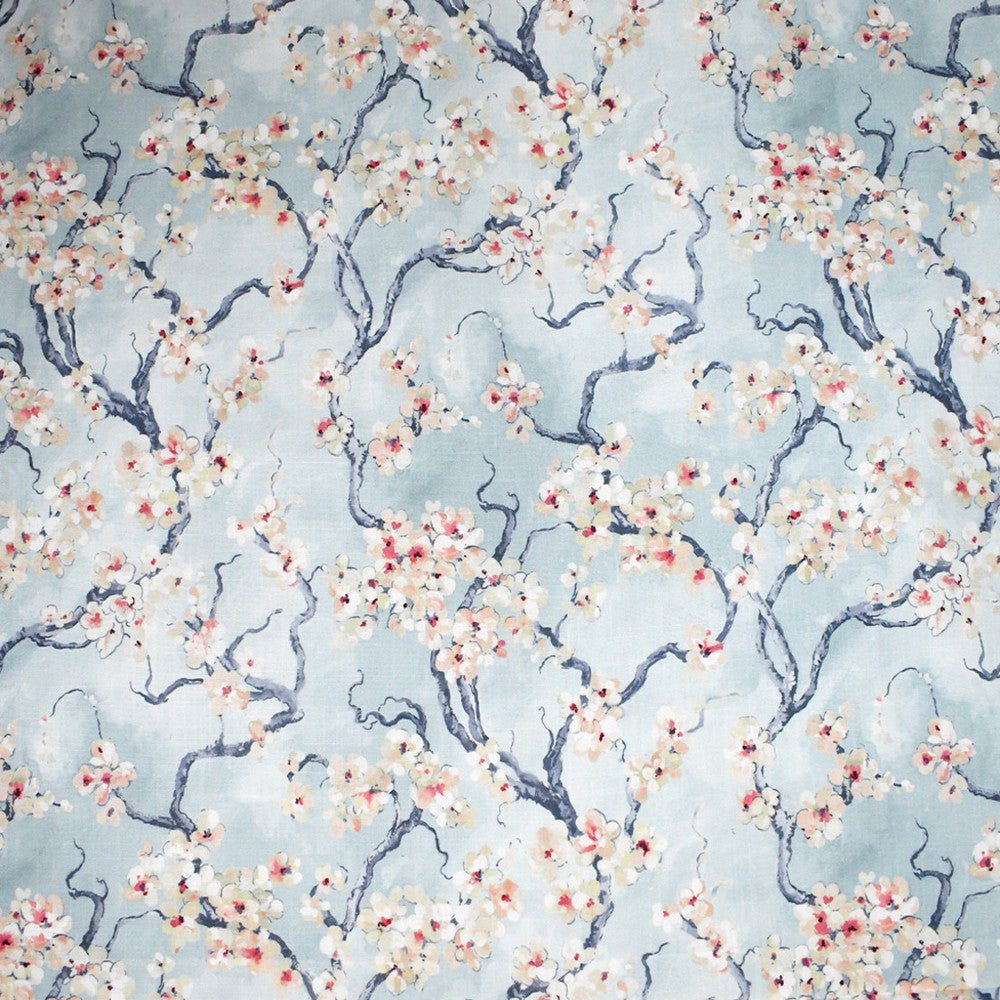 S5182 Spa by Greenhouse Designer Fabric 100% Polyester India 50,000 </p><p>Repeat: 27.38" H, 25.25" V 56" - Swanky Fabrics -