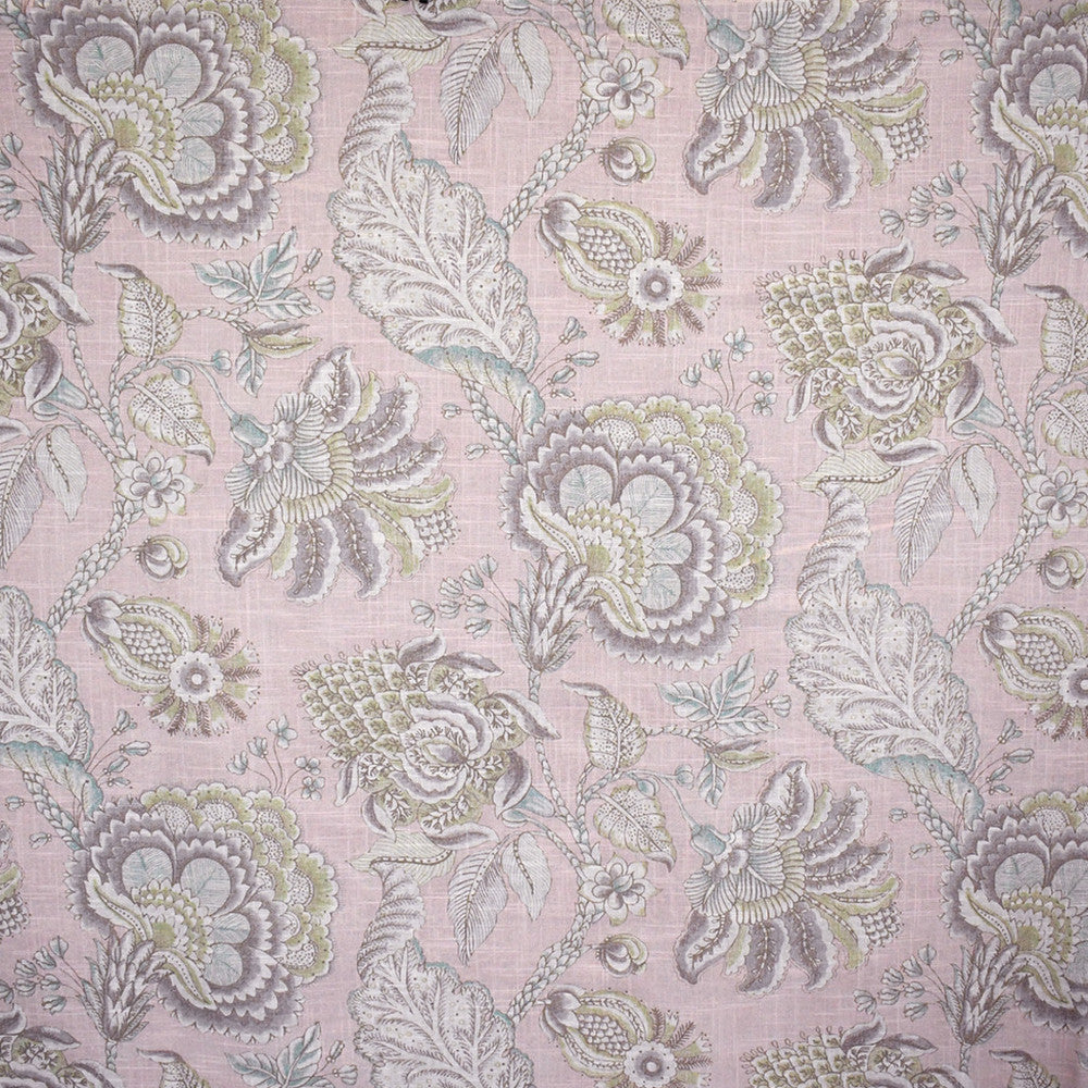 S5193 Dusty Rose by Greenhouse Designer Fabric 55% Linen, 45% Viscose Korea 12,000 </p><p>Repeat: 27.25" H, 24.13" V 56" - Swanky Fabrics -