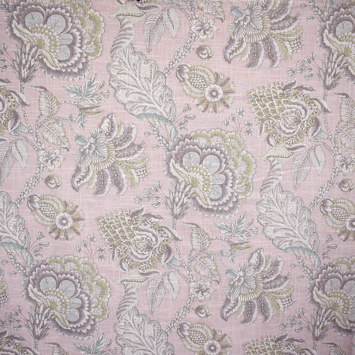 S5193 Dusty Rose by Greenhouse Designer Fabric 55% Linen, 45% Viscose Korea 12,000 </p><p>Repeat: 27.25" H, 24.13" V 56" - Swanky Fabrics -