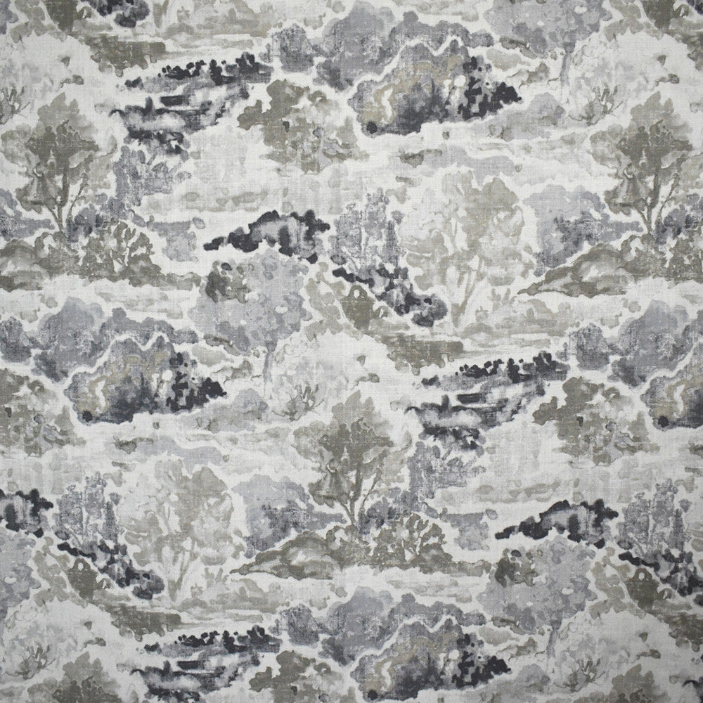 S5194 Ash by Greenhouse Designer Fabric M11: Memos by Color 100% Polyester China 50,000 double rubs </p><p>Repeat: 26.75" H, 26.5" V 58" - Swanky Fabrics -