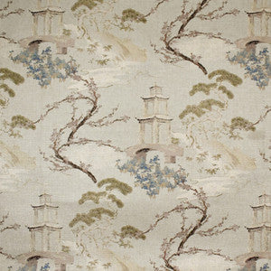 Greenhouse Fabric S5204 Flax