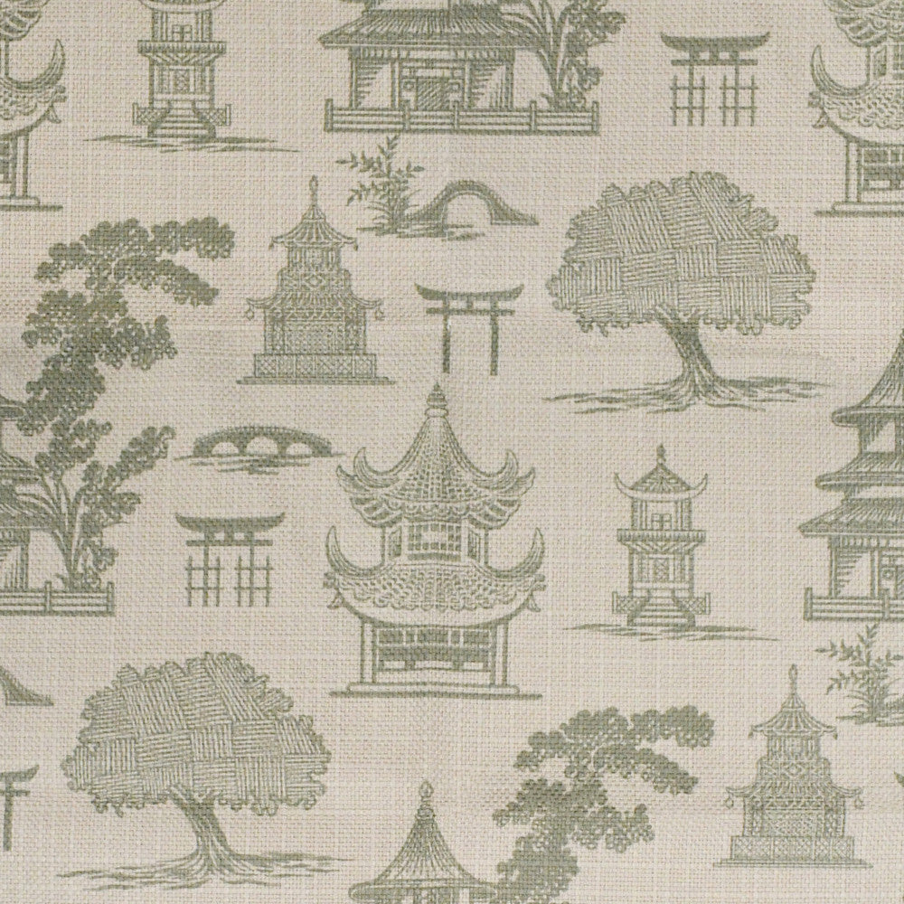 S5212 Sage by Greenhouse Designer Fabric 100% Polyester China 55,000 </p><p>Repeat: 13.5" H, 13.5" V 56" - Swanky Fabrics -