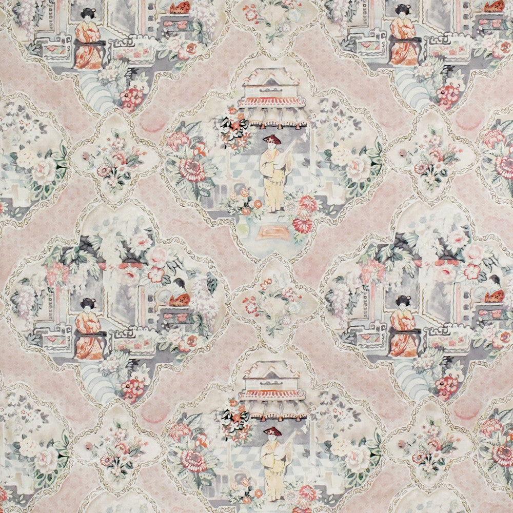 S5225 Blush by Greenhouse Designer Fabric M12: Memos by Color 100% Cotton Peru 17,000 double rubs Soil & Stain Repellent </p><p>Repeat: 27" H, 25.25" V 54" - Swanky Fabrics -