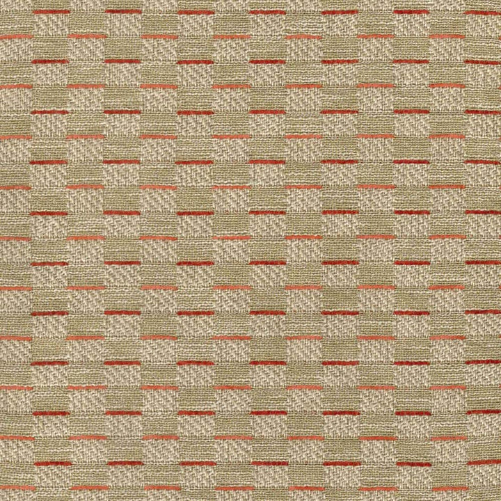 S5228 Cayenne by Greenhouse Designer Fabric M12: Memos by Color 95% Polyester, 5% Cotton China 40,000 double rubs </p><p>Repeat: 1.83" H, 1" V 56" - Swanky Fabrics -
