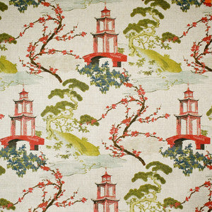 Greenhouse Fabric S5232 Linen