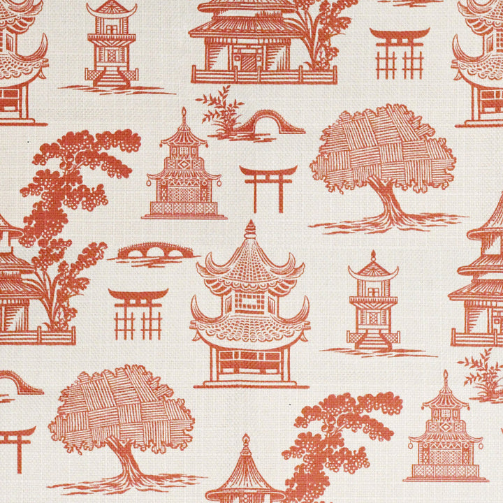 S5235 Paprika by Greenhouse Designer Fabric 100% Polyester China 55,000 </p><p>Repeat: 13.5" H, 13.5" V 56" - Swanky Fabrics -