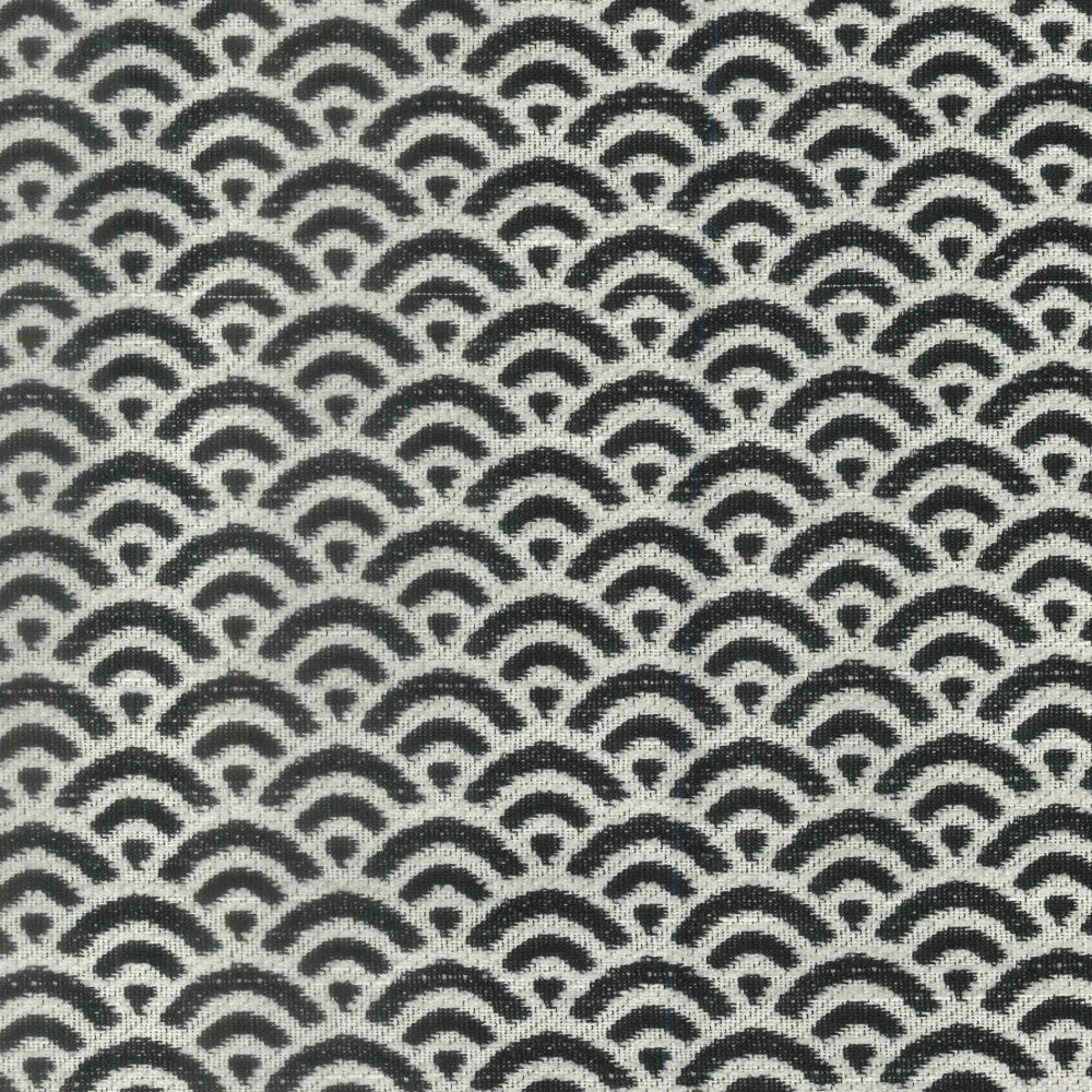 S5265 Black by Greenhouse Designer Fabric 100% Polyester China 70,000 </p><p>Repeat: 1.9" H, 2.75" V 55" - Swanky Fabrics -
