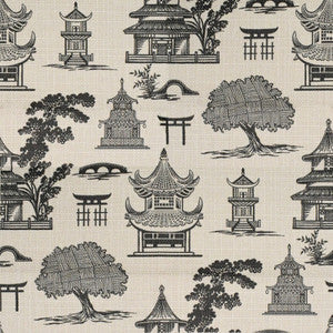 Greenhouse Fabric S5267 Ebony