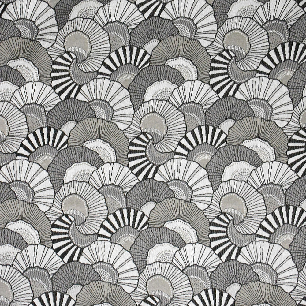 S5269 Charcoal by Greenhouse Designer Fabric M12: Memos by Color 61.76% Rayon, 21.41% Polyester, 16.83% Polyester (Uv) USA 33,000 double rubs </p><p>Repeat: 14.638" H, 14" V 57" - Swanky Fabrics -