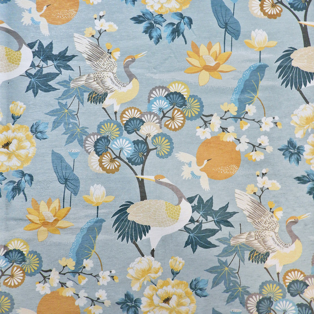 S5320 Mineral by Greenhouse Designer Fabric 100% Polyester China 50,000 </p><p>Repeat: 27.5" H, 28" V 56" - Swanky Fabrics -
