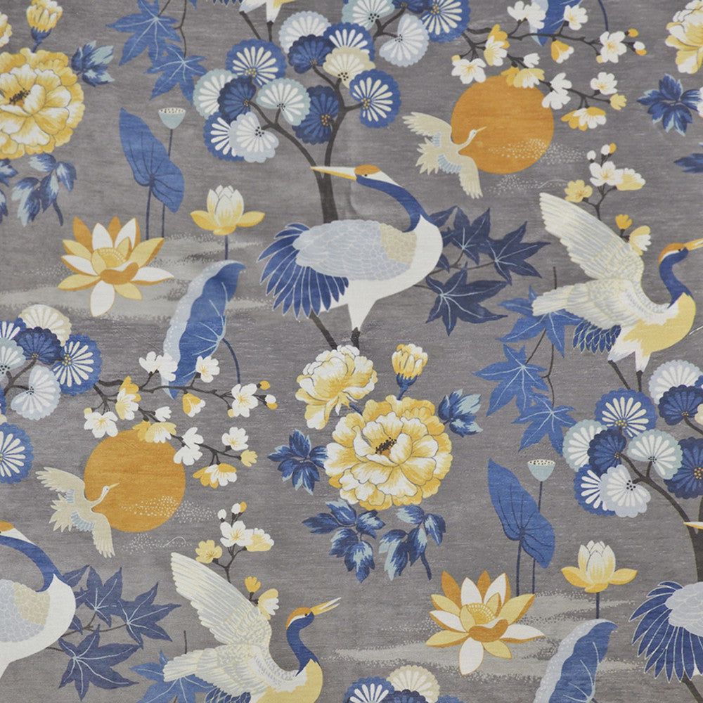 S5336 Dusk by Greenhouse Designer Fabric M13: Memos by Color 100% Polyester China 50,000 double rubs </p><p>Repeat: 27.5" H, 28" V 56" - Swanky Fabrics -