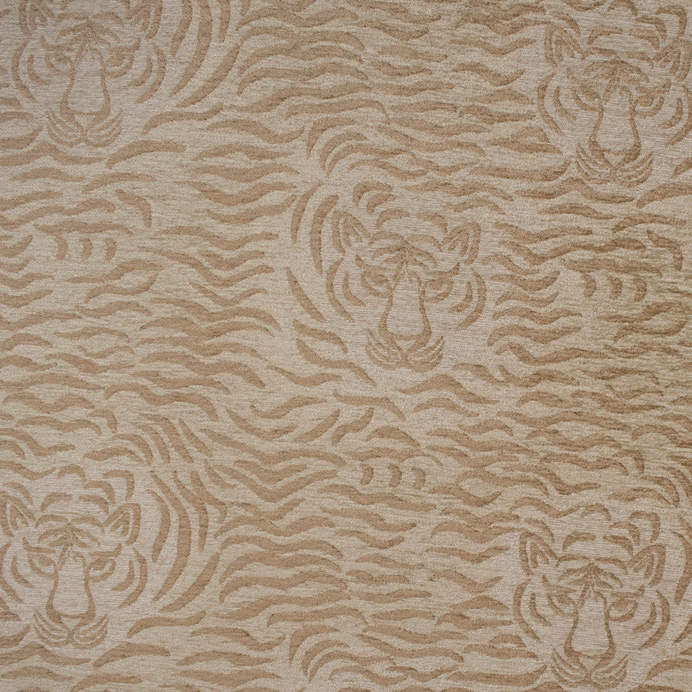 S5419 Sesame by Greenhouse Designer Fabric 100% Polyester India 51,000 </p><p>Repeat: 13.3" H, 13.1" V 54" - Swanky Fabrics -