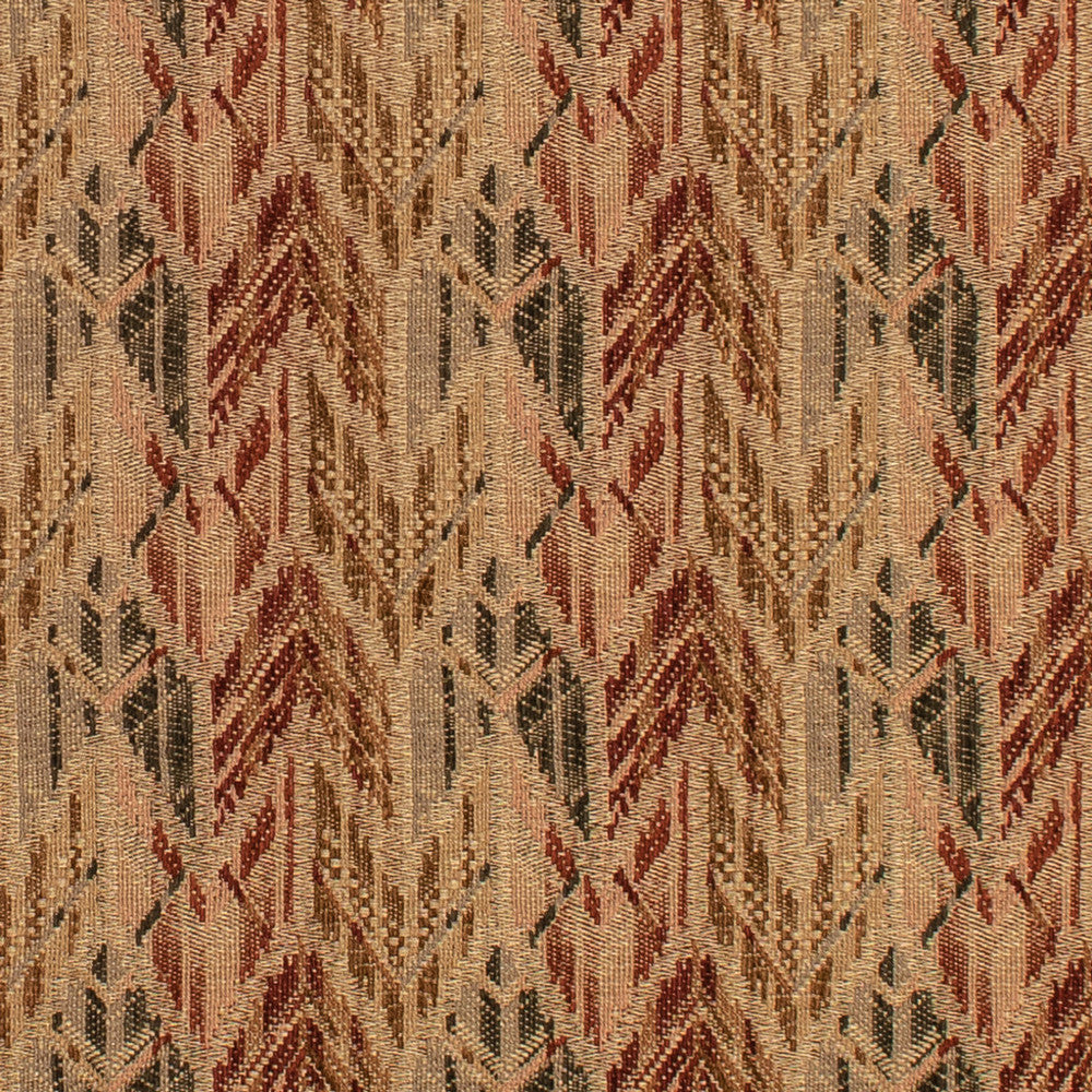 S5495 Cinnabar by Greenhouse Designer Fabric 74.82% Rayon, 25.18% Polyester USA 33,000 </p><p>Repeat: 4.75" H, 4.875" V 56" - Swanky Fabrics -
