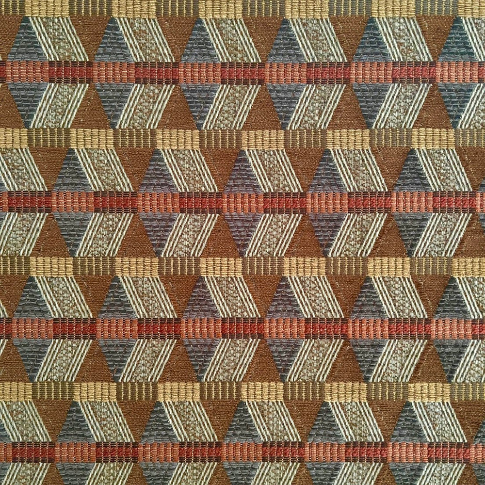 S5505 Tobacco by Greenhouse Designer Fabric 54.55% Polyester, 45.37% Rayon, .08% Nylon USA 33,000 </p><p>Repeat: 2.313" H, 6.875" V 55" - Swanky Fabrics -