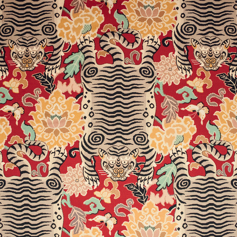 S5508 Blaze by Greenhouse Designer Fabric 100% Cotton Spain 6,000 </p><p>Repeat: 13.5" H, 32" V HD 54" - Swanky Fabrics -