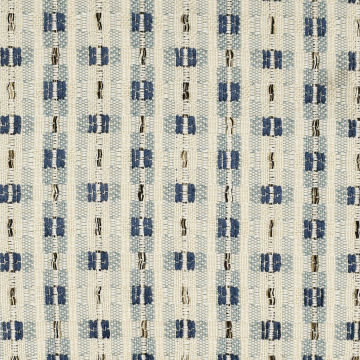 S5610 Azure by Greenhouse Designer Fabric 72.09% Rayon, 19.57% Polyester, 8.14% Pcr Polyester, .2% Nylon USA 33,000 </p><p>Repeat: 1.188" H, 1.625" V 56" - Swanky Fabrics -