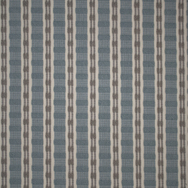 S5631 Mist by Greenhouse Designer Fabric 69.49% Cotton, 19.24% Polyester (Uv), 11.27% Polyester USA 33,000 </p><p>Repeat: .75" H, 1.188" V 57" - Swanky Fabrics -