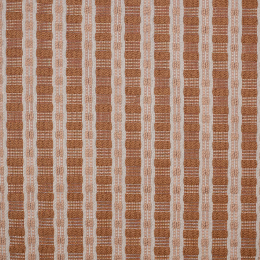 S5716 Adobe by Greenhouse Designer Fabric 69.49% Cotton, 19.24% Polyester (Uv), 11.27% Polyester USA 33,000 </p><p>Repeat: .75" H, 1.188" V 57" - Swanky Fabrics -