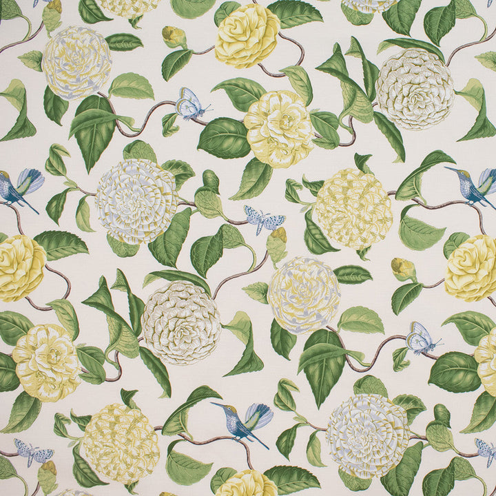 S5759 Oasis by Greenhouse Designer Fabric 100% Cotton Peru 25,000 </p><p>Repeat: 13.5" H, 27" V 54" - Swanky Fabrics -