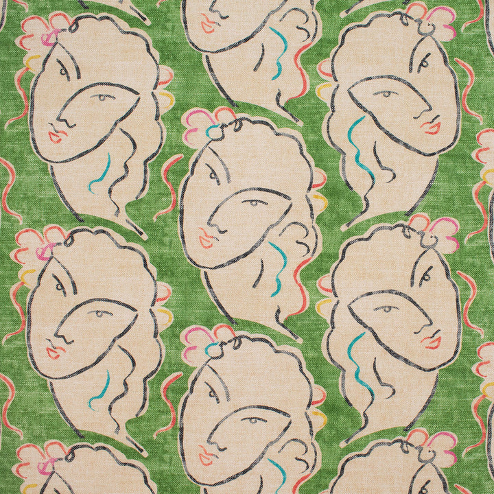 S5764 Mojito by Greenhouse Designer Fabric 100% Cotton Spain 51,000 </p><p>Repeat: 12.625" H, 27" V 54" - Swanky Fabrics -