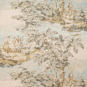 Greenhouse Fabric S5772 Flax
