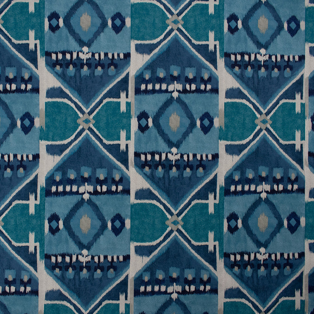 S5805 Persian by Greenhouse Designer Fabric 100% Cotton India 11,000 </p><p>Repeat: 13.5" H, 16" V 54" - Swanky Fabrics -