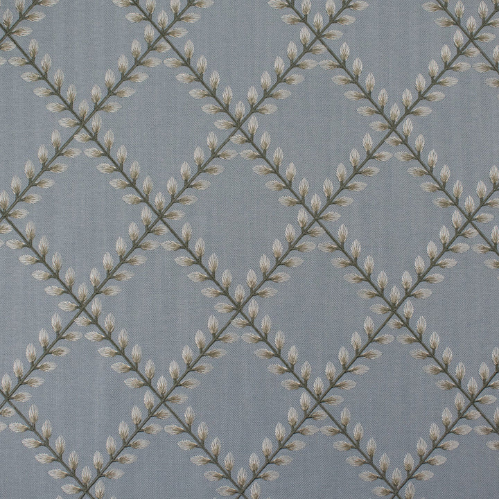 S5806 Mist by Greenhouse Designer Fabric M15: Memos by Color 100% Polyester With 100% Viscose Embroidery India 9,000 double rubs </p><p>Repeat: 5.43" H, 6.1" V 54" - Swanky Fabrics -