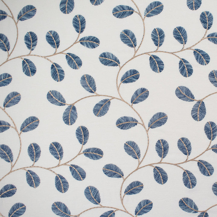 S5817 Lapis by Greenhouse Designer Fabric M15: Memos by Color 71% Polyester, 29% Cotton With 100% Viscose Embroidery India 9,000 double rubs </p><p>Repeat: 10.4" H, 9.45" V 52" - Swanky Fabrics -