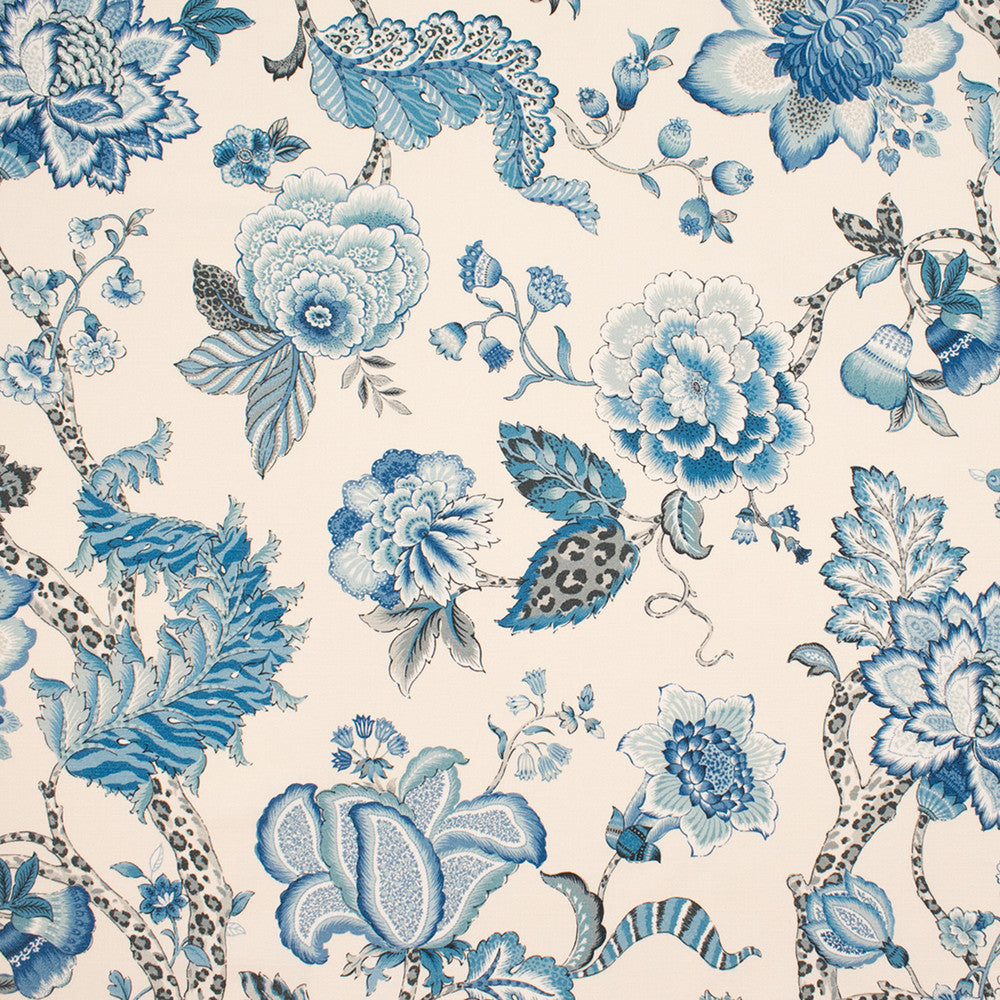 S5820 Blue by Greenhouse Designer Fabric M15: Memos by Color 100% Cotton Spain 60,000 double rubs </p><p>Repeat: 27" H, 36" V 54" - Swanky Fabrics -