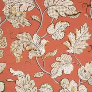 Greenhouse Fabric S5859 Terracotta