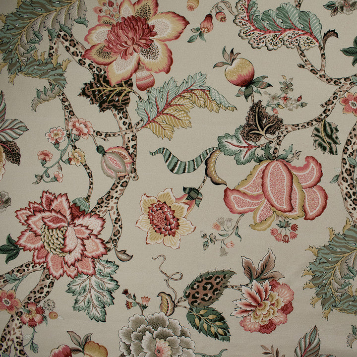 S5860 Mushroom by Greenhouse Designer Fabric 100% Cotton Spain 60,000 </p><p>Repeat: 27" H, 36" V 54" - Swanky Fabrics -