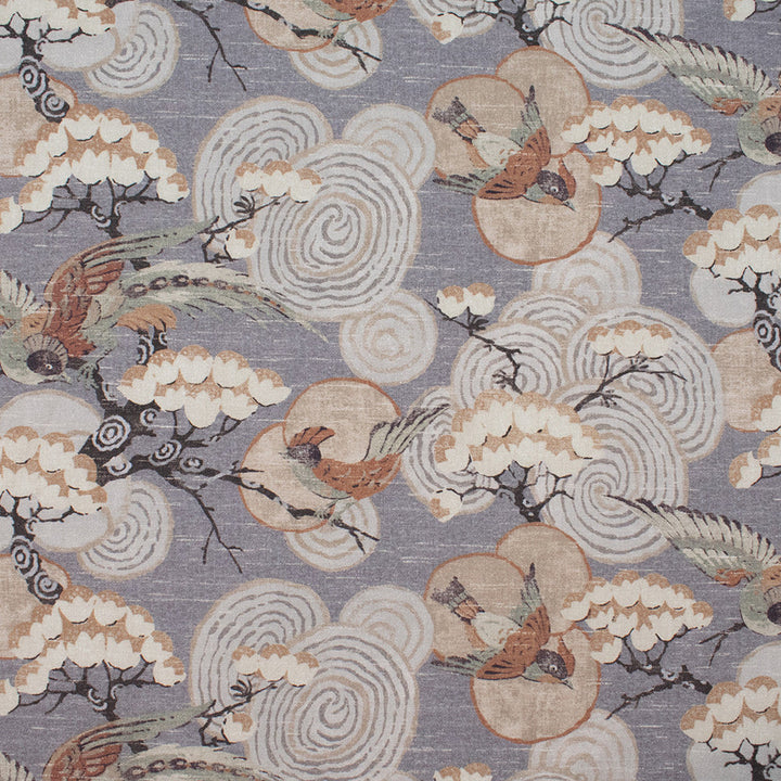 S5878 Pewter by Greenhouse Designer Fabric M15: Memos by Color 100% Cotton India 51,000 double rubs </p><p>Repeat: 27" H, 18" V 54" - Swanky Fabrics -