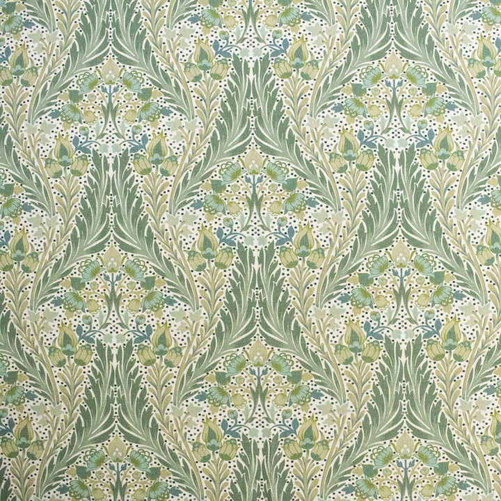S6030 Evergreen by Greenhouse Designer Fabric 100% Cotton India 10,000 </p><p>Repeat: 13.5" H, 9" V 54" - Swanky Fabrics -