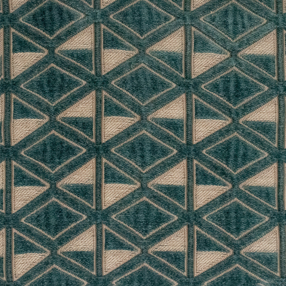 S6064 Aegean by Greenhouse Designer Fabric 60% Viscose, 24% Polyester, 16% Cotton India 51,000 </p><p>Repeat: 2.7" H, 1.7" V 54" - Swanky Fabrics -