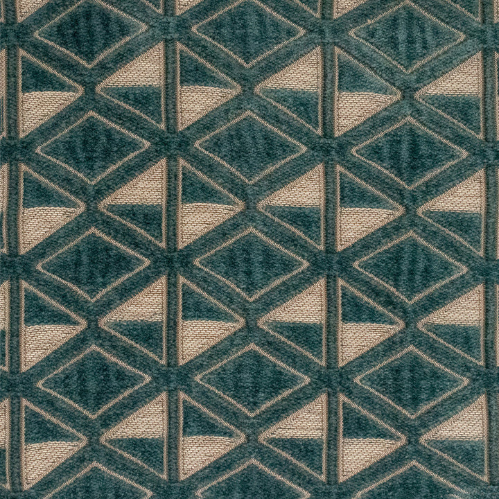 S6064 Aegean by Greenhouse Designer Fabric 60% Viscose, 24% Polyester, 16% Cotton India 51,000 </p><p>Repeat: 2.7" H, 1.7" V 54" - Swanky Fabrics -