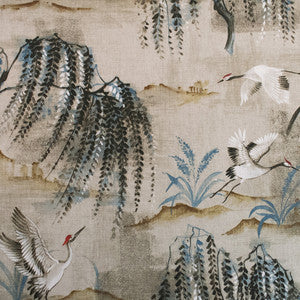Greenhouse Fabric S6071 Parchment